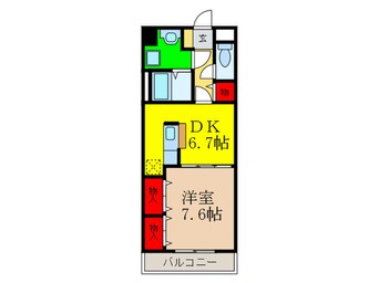 間取図 サンクレ－ルＹｏｓｈｉｎｏ