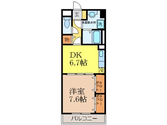 間取図 サンクレ－ルＹｏｓｈｉｎｏ