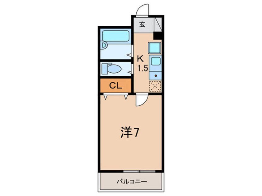 間取図 エコハイツ東加古川