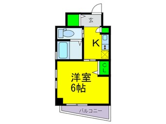 間取図 オリエントシティ南堀江Ⅱ