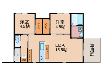 間取図 清水 小菱庵