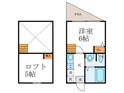 ロフティ西京極郡町の間取図