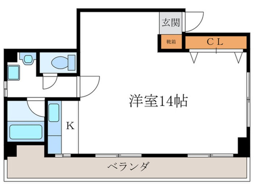 間取図 グリ－ンゲイブルス小寺