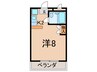 グレ－スＹＹＵ－３０ 1Kの間取り