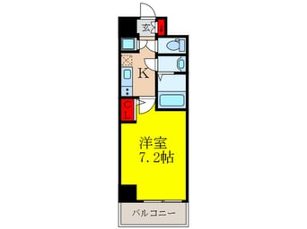 間取図 スペーシア江坂南金田