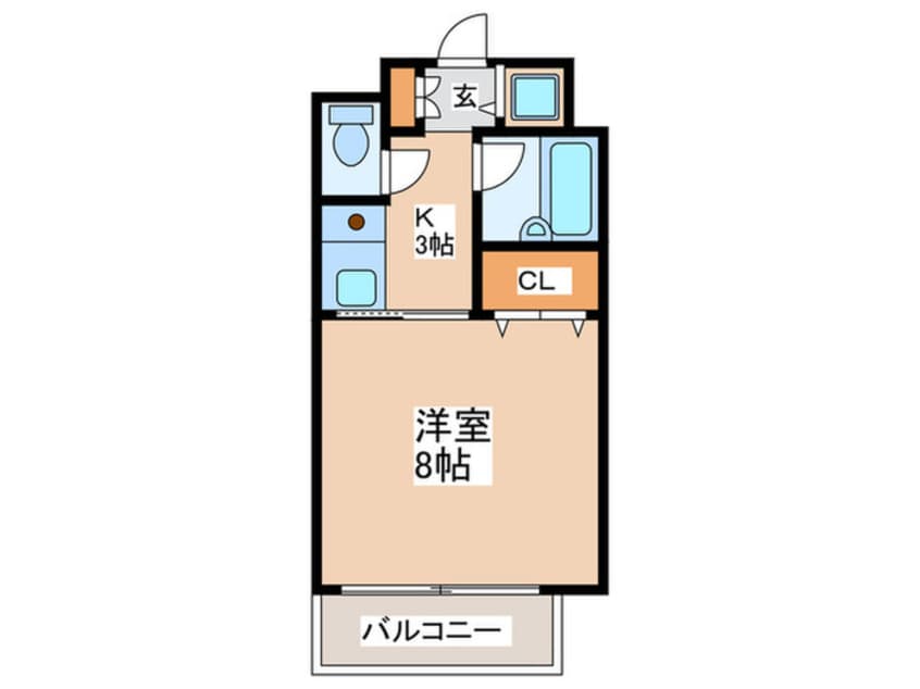 間取図 メゾンソレイユ