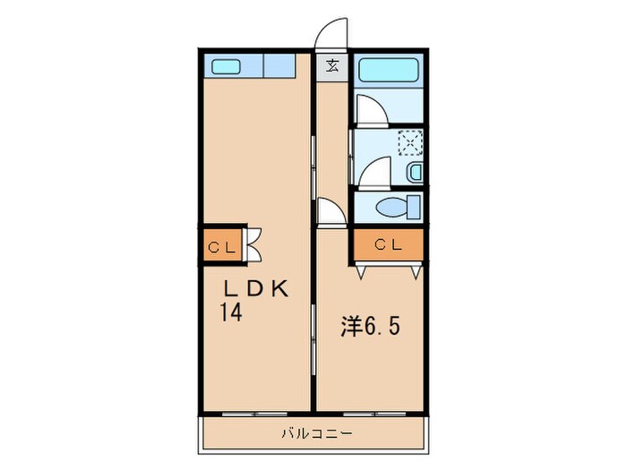 間取り図 橋本マンション