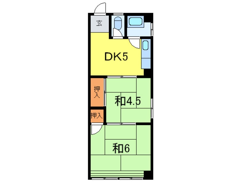 間取図 国玉マンション