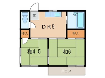 間取図 ハイツ夙川公園