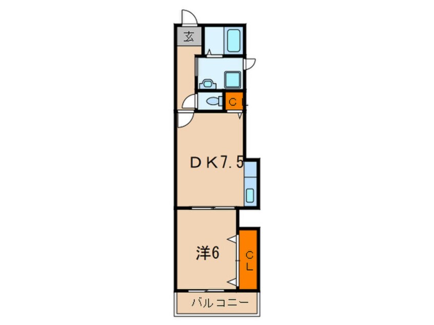 間取図 グレードタイム六甲