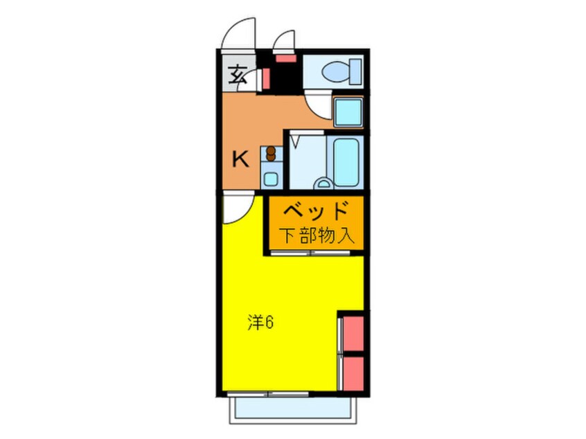 間取図 ピア高槻