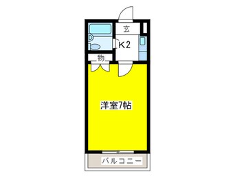 間取図 プレアール堺東Ⅲ