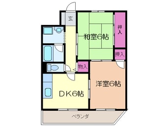 間取図 エレガンスキレ