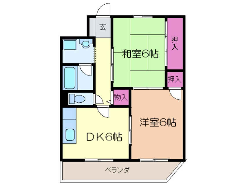 間取図 エレガンスキレ
