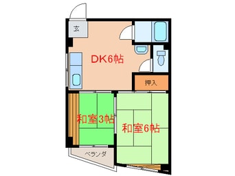 間取図 ニューカントリーハイム３号館