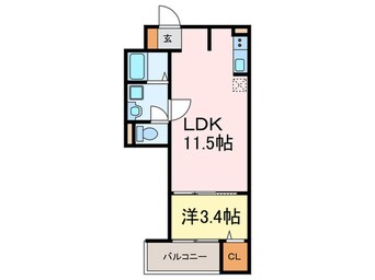 間取図 仮）F+style南新町