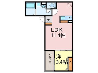 間取図 F+style南新町