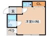 ライラックｐａｒｔⅡ 1Rの間取り