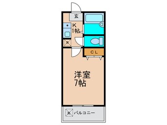 間取図 ライラックｐａｒｔⅡ