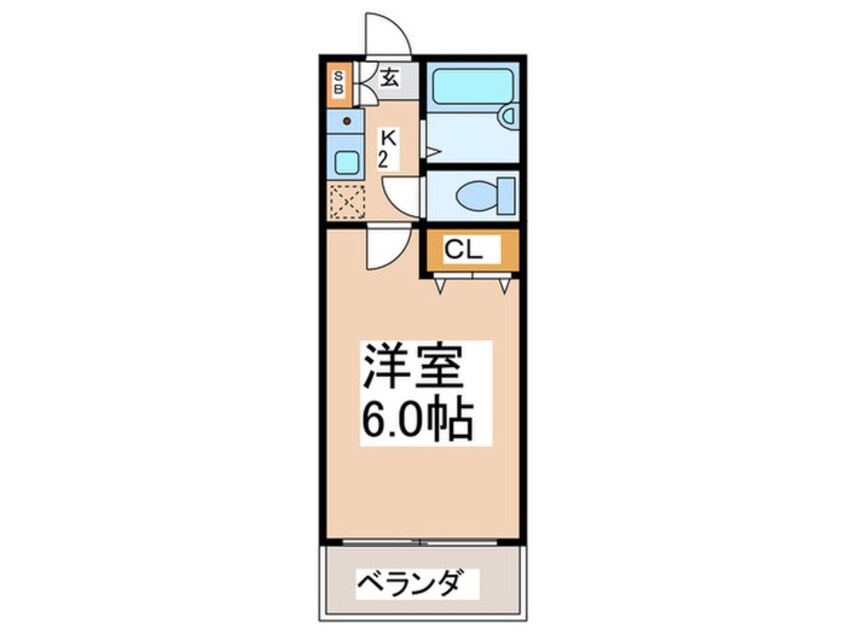 間取図 ライラックｐａｒｔⅡ