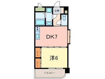 間取図 ウェルコ－ト岡本