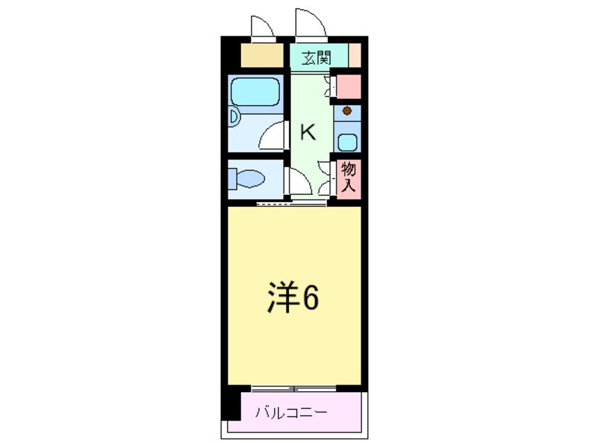 間取図 ウェルコ－ト岡本