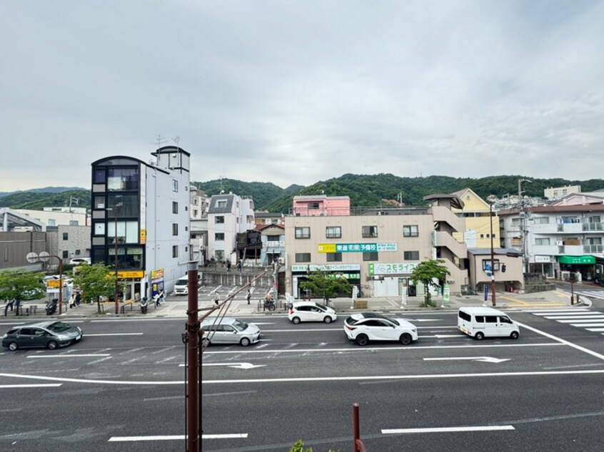 室内からの展望 ウェルコ－ト岡本