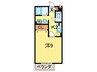 ディアコ－ト一乗寺 1Kの間取り