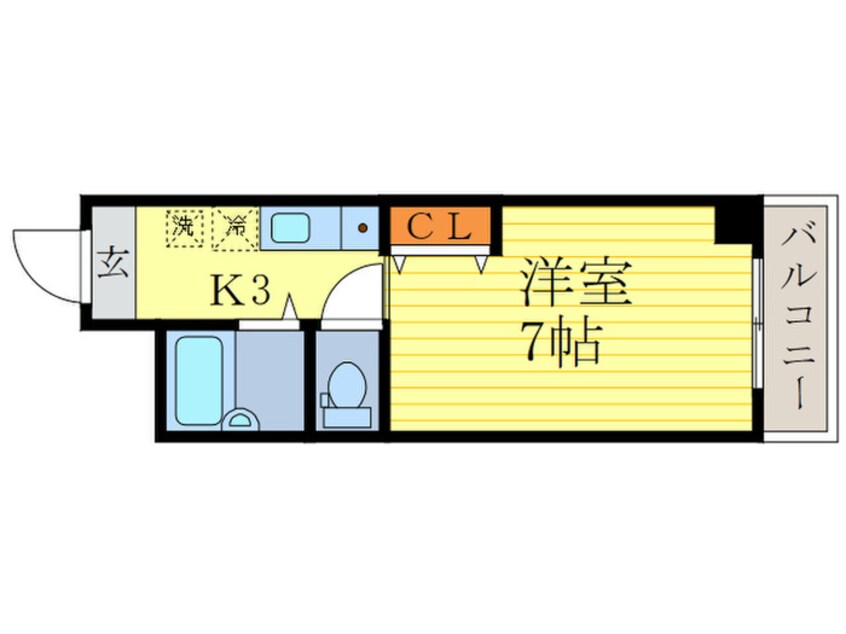 間取図 ホープ堀川