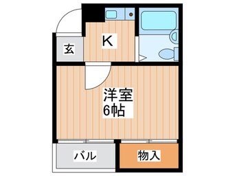 間取図 ラムール萱島