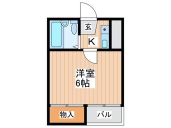 間取図 ラムール萱島