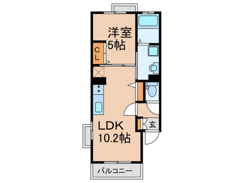 間取図 クレアシエスタ