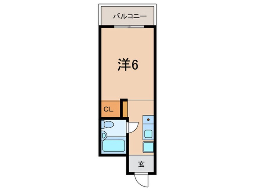 間取図 六甲フラッツ