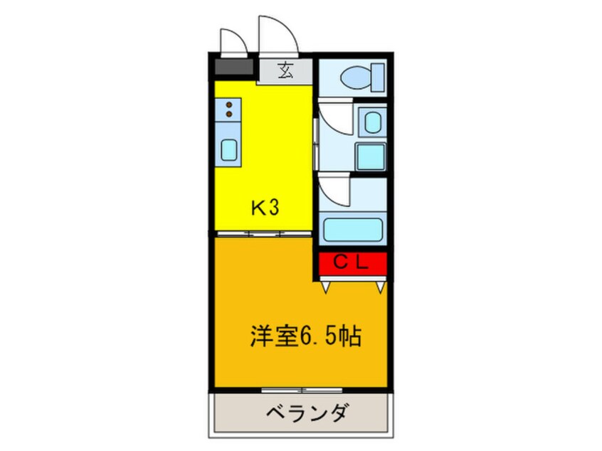 間取図 Ｆ・パティオ