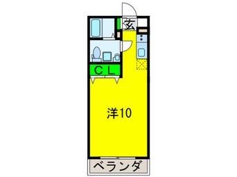 間取図 フェリオ南津守