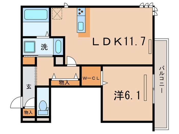 間取り図 Ｓｔｏｒｃｈ　Ｂｕｒｇ