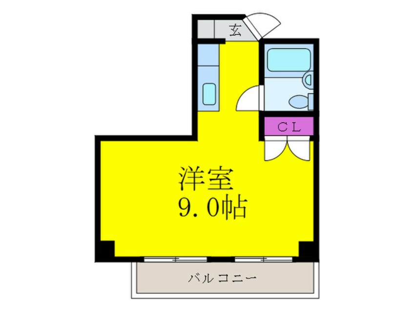 間取図 メゾン千里丘