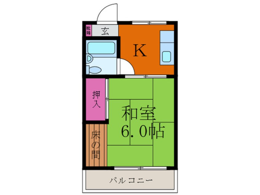 間取図 メゾン千里丘