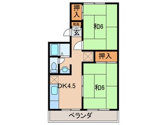 間取図 星野ハイツＡ