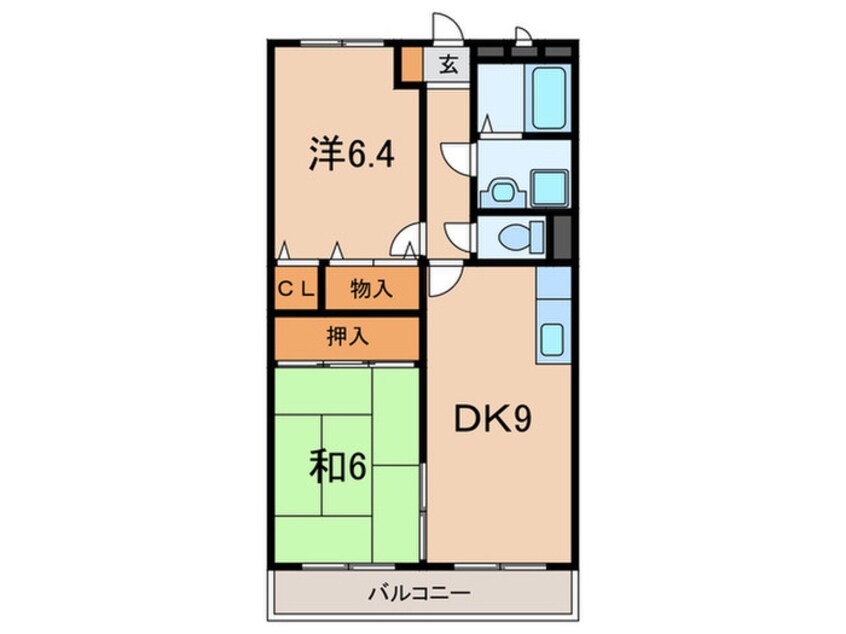 間取図 カ－サベガ