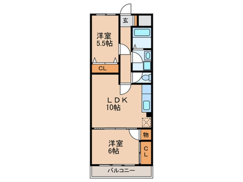 間取図 ミウラマンション