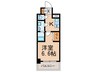 RaysProduct西住之江adamU 1Kの間取り