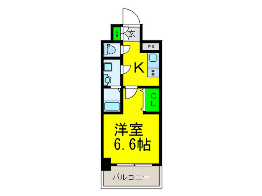 間取図 RaysProduct西住之江adamU