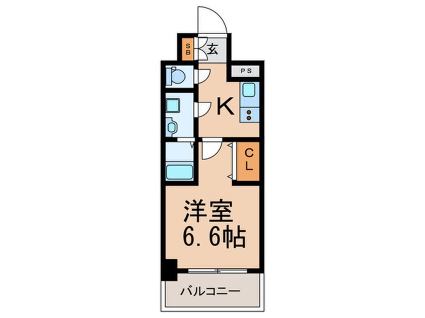 間取図 RaysProduct西住之江adamU