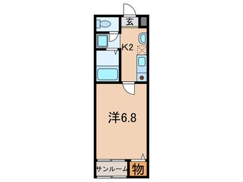 間取図 アルビ三条