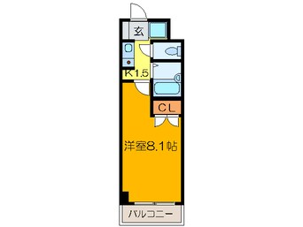 間取図 メゾンド－ルヤマヒデ参番館