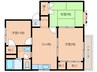 グレ－スＢ 3DKの間取り