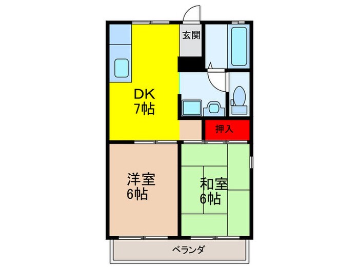間取り図 アヴェニュ－曽根