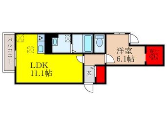 間取図 アネックスＫＯＫＵＢＯ