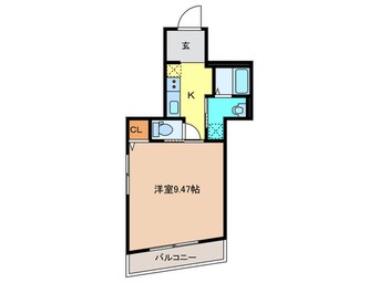 間取図 キャルムコート星田２番館